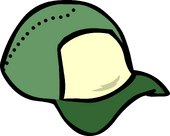 Green Ball Cap clothing icon ID 405