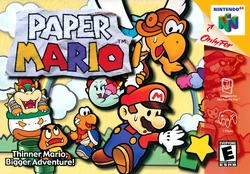 Paper Mario - North American boxart