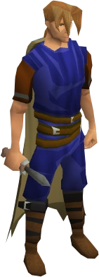 Dagger (class 2) equipped