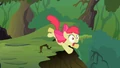 Apple Bloom about to fall down the cliff S2E06.png