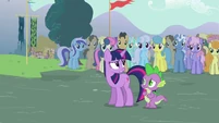 Twilight Sparkle and Spike S3E5
