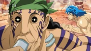 Toriko getting behind Grinpatch