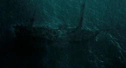 Scuttled ship