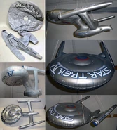 Star Trek Inflatable USS Enterprise promos