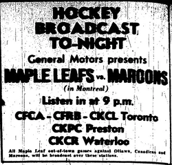 32-33NHLTorontoRadioAd