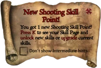 Scroll NewPistolSkillPoint