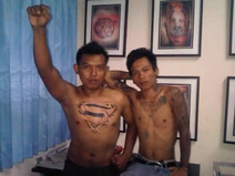 Tattoo Superman & Diamond