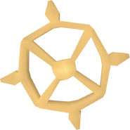 Ancient talisman detail