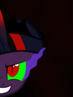 Twilight Sparkle corrupted by dark magic by artist-wolfnanaki