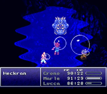 Heckran water wave