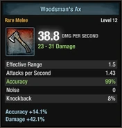 Woodsman's ax