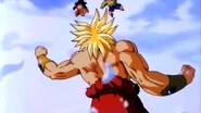 Goten y trunks vs broly