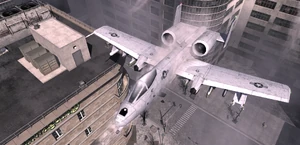 A-10 Warthog Scorched Earth MW3