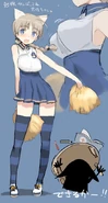 Lynette cheerleader