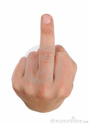 Middle finger