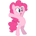 Pinkie Pie animated hug