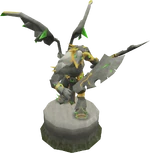 Masterpiece Zamorak statue