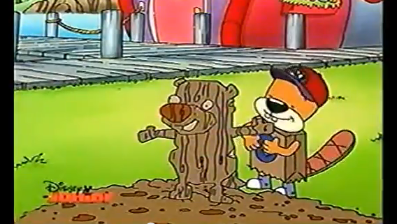 Guess the Episode Munchy's_wood_sculpture_of_peanut