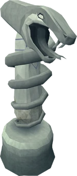 Sturdy Guthix statue