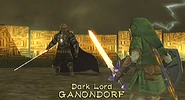 Ganondorf Link Batalla Final TP
