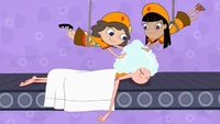 Shampoo on the conveyor belt