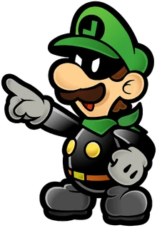 Mr. L Artwork (Super Paper Mario)