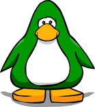 Green from a Player Card