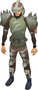 Melee armour (class 4) equipped