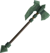 Adamant halberd detail