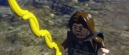 Lego lotr aragorn with banana sword