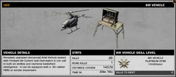 BFBC2 UAV Stats