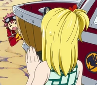 Dragion scared of Heartfilia