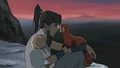 Pabu comforting Korra.png