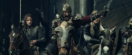 Theoden leads the attack