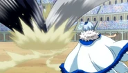 Pisces attacks Kagura