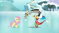 Discord and Fluttershy "what's wrong, pal?" S03E10