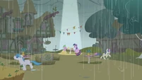 Twilight Sparkle bright patch amongst the rain S1E3