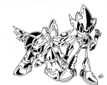 Metal scratchin' by maroxxiii