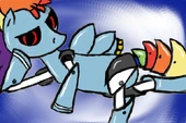 Stupid sexy Metal Rainbow Dash