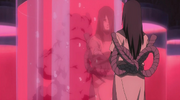 Orochimaru durante un experimento