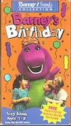 Barney's Birthday 1993 Cover