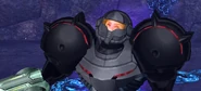 Phazon suit closeup