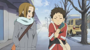 Ritsu with Satoshi