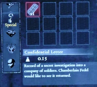 Confidentialletter