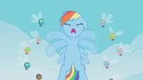 Rainbow flapping S01E10