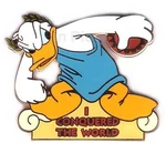 WDW - I Conquered The World Pin Pursuit (Donald)