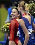 Carly Patterson and Khorkina AP Alexander Zemlianichenko