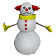 Snowman Clown