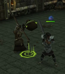 Hobgoblin Geomancer fight
