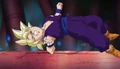 PTETS - Hatchiyack throws Gohan